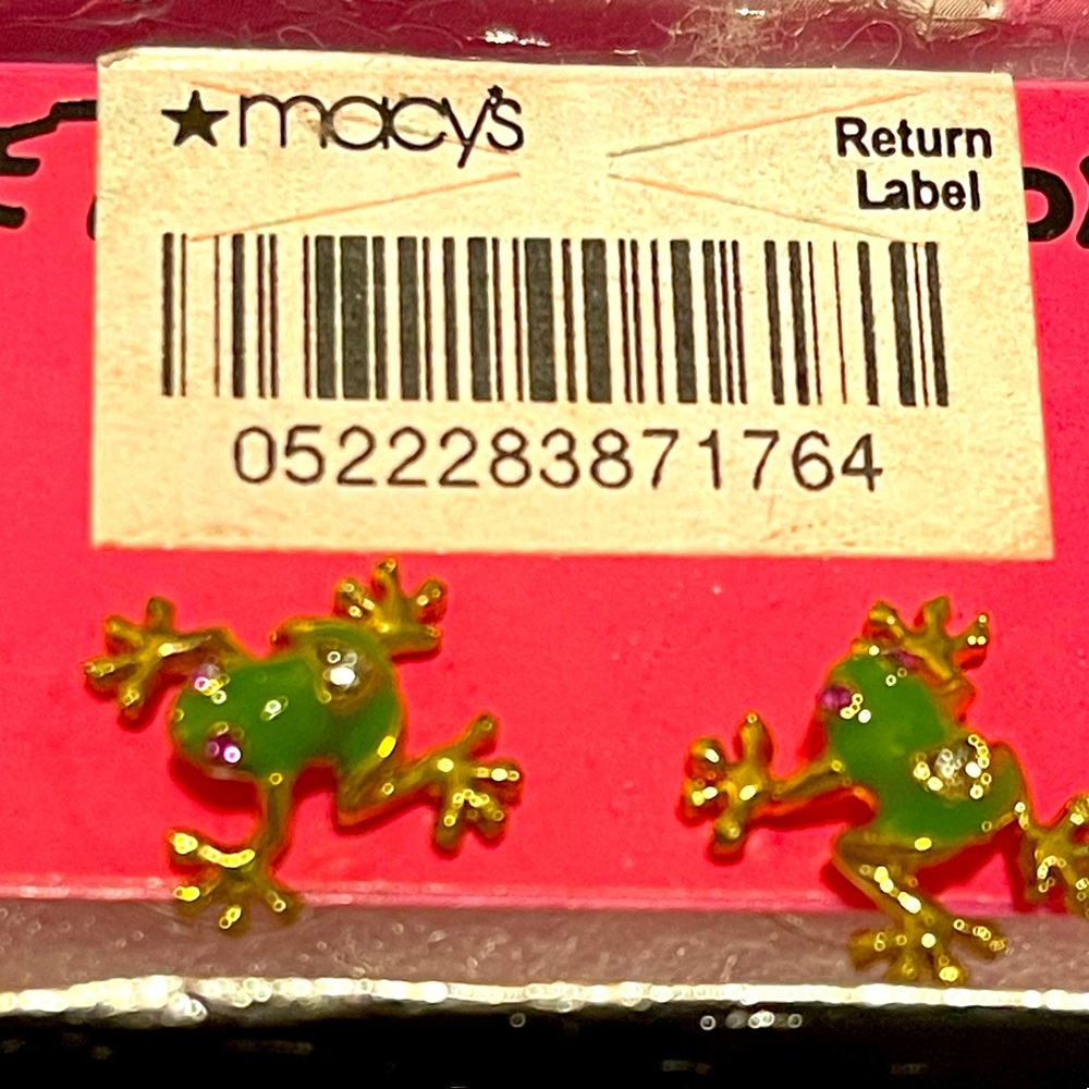 Macy Frog Earrings